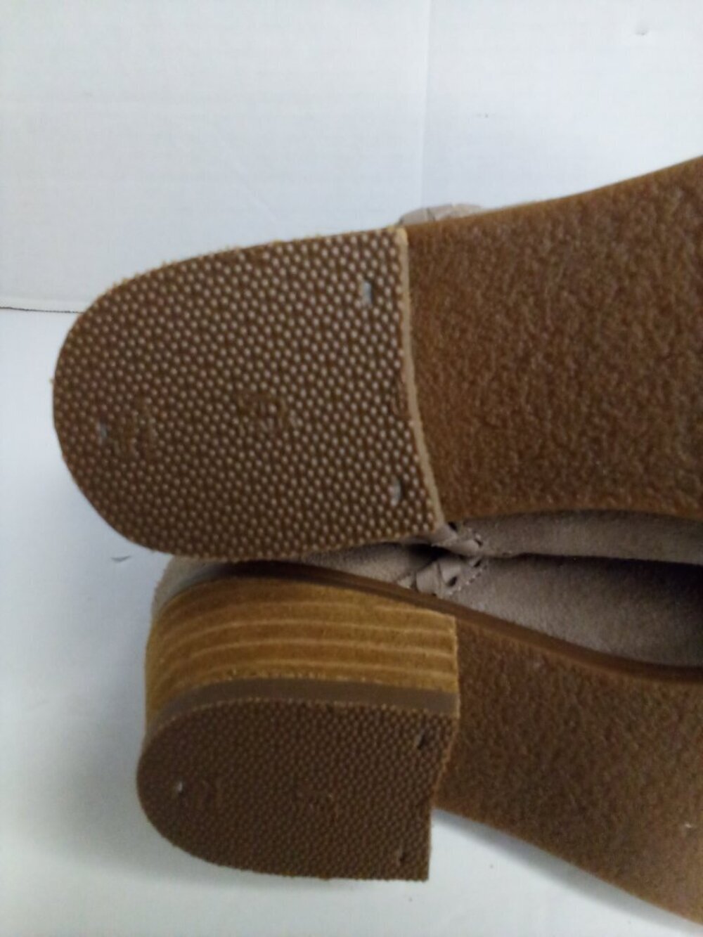 Jack Rogers Ankle Boots Women 6 Booties Suede Tan - Picture 5 of 6